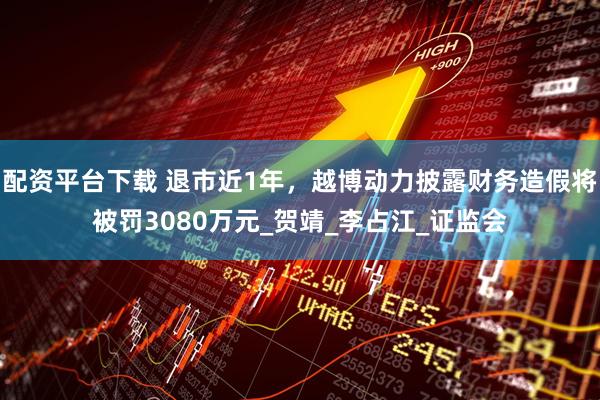 配资平台下载 退市近1年，越博动力披露财务造假将被罚3080万元_贺靖_李占江_证监会