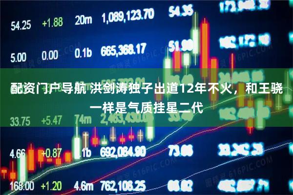 配资门户导航 洪剑涛独子出道12年不火，和王骁一样是气质挂星二代